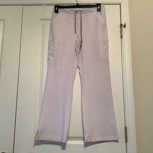 Urbane Performance scrub pants. Size small petite. White.
